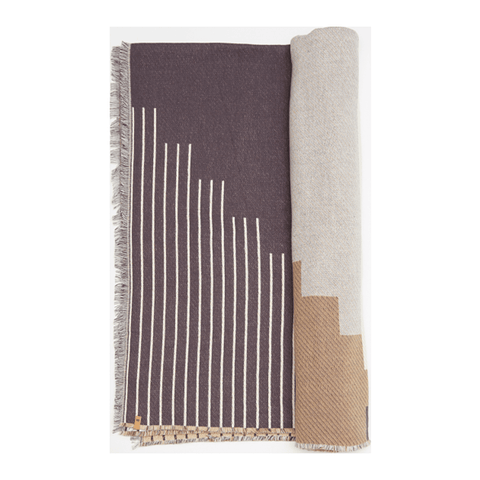 Waterloo Wellington Flight Centre - tentree Organic Cotton Peaks Woven Blanket