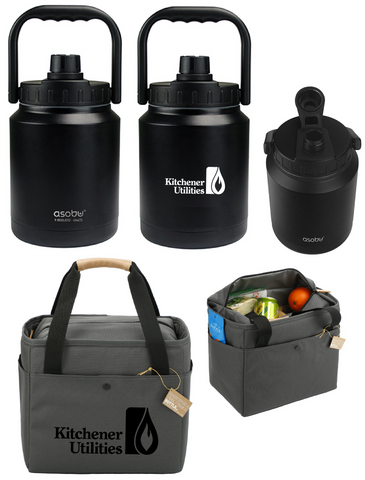 ASOBU® MIGHTY JUG + Aft Recycled rPET Can Cooler