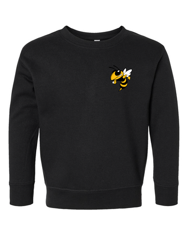 Sebringville Sting - Rabbit Skins Toddler Fleece Crewneck Sweatshirt