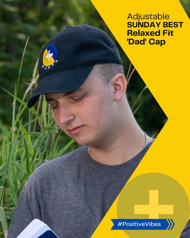 SUNDAY BEST Relaxed Fit 'Dad' Hat | Positive Vibes