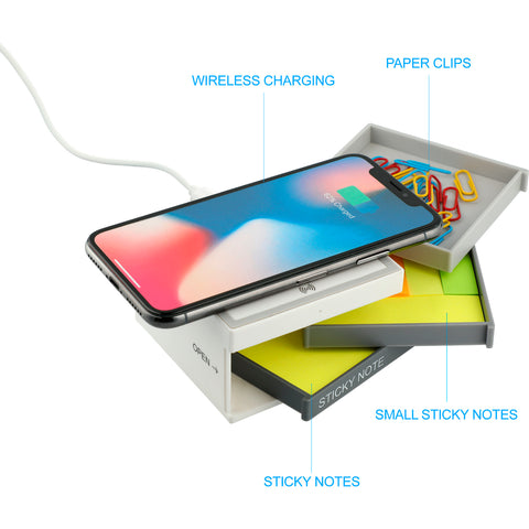 Home Office - Chaos Desk Kit with Wireless Charging Pad
