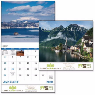 PE98 - 2020 Calendar, Glorious Getaways