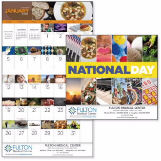 PE98 - 2020 Calendar, National Days