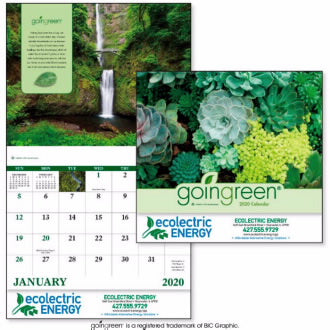 PE98 - 2020 Calendar, Going Green