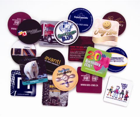 BYB Rubber Back Full Colour Coaster