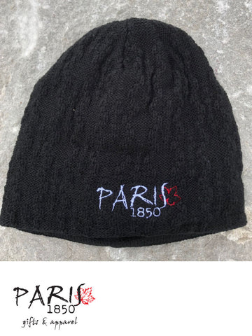 Paris 1850 - Cable Knit Fashion Toque