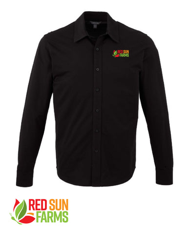 Red Sun Farms -  Men's Eco Long Sleeve Knit Shirt