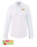 Red Sun Farms -  Ladies Eco Long Sleeve Knit Button Up Shirt