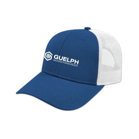 Guelph Manufacturing - Low Profile Trucker with Modified Flat Bill Cap