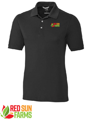 Red Sun Farms - Men's Cutter & Buck Advantage Tri-Blend Pique TALL Polo