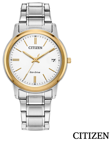 Citizen® Corporate Exclusive 33MM Eco-Drive Two-Tone Watch - Women's