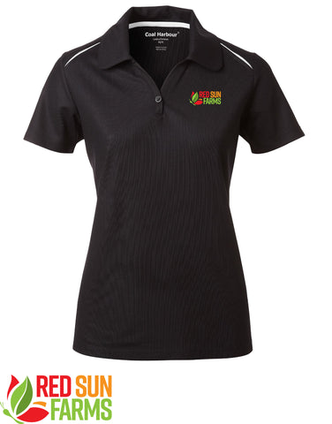 Red Sun Farms - Ladies Coal Harbour Snag Resistant Contrast Inset Polo