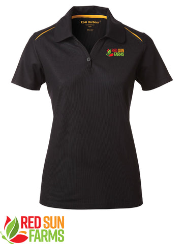 Red Sun Farms - Ladies Coal Harbour Snag Resistant Contrast Inset Polo