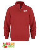 Red Sun Farms -  Unisex Flux 1/4 Zip Sweatshirt