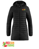 Red Sun Farms - Ladies Glacier Bay Long Lightweight Puffy Jacket