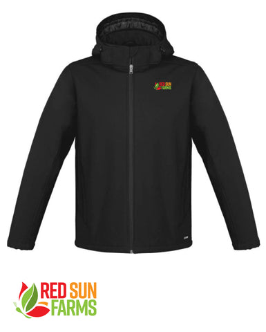 Red Sun Farms - Men's Insulated Softshell Jacket w/ Detachable Hood