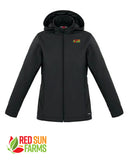 Red Sun Farms - Ladies Insulated Softshell Jacket w/ Detachable Hood