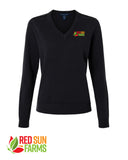 Red Sun Farms - Ladies Classics V-Neck Sweater