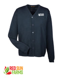Red Sun Farms - Men's Pilbloc™ V-Neck Button Cardigan Sweater