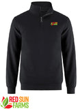Red Sun Farms -  Unisex Flux 1/4 Zip Sweatshirt