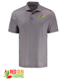 Red Sun Farms - Men's Cutter & Buck TALL Pike Recycled Lattice Print Polo
