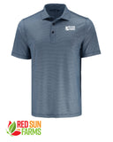 Red Sun Farms - Men's Cutter & Buck TALL Pike Recycled Lattice Print Polo