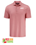 Red Sun Farms - Men's Cutter & Buck TALL Pike Recycled Lattice Print Polo