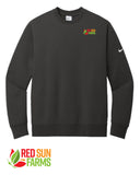 Red Sun Farms - NIKE CLUB FLEECE SLEEVE SWOOSH CREW