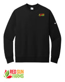 Red Sun Farms - NIKE CLUB FLEECE SLEEVE SWOOSH CREW