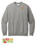 Red Sun Farms - NIKE CLUB FLEECE SLEEVE SWOOSH CREW