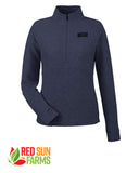 Red Sun Farms - Ladies' North End Spirit Textured Quarter-Zip