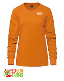 Red Sun Farms - Ladies Long Sleeve Crew Neck Tee