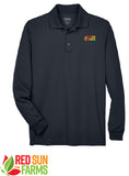 Red Sun Farms - TALL Men's Pinnacle Long Sleeve Polo