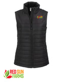 Red Sun Farms - Women's Clique Elevation Recycled Insulated Puffer Vest