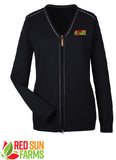 Red Sun Farms - Ladies' Manchester Fully-Fashioned Full-Zip