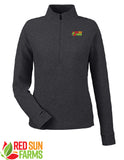 Red Sun Farms - Ladies' North End Spirit Textured Quarter-Zip
