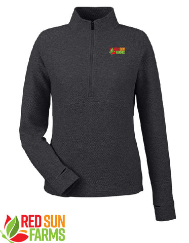 Red Sun Farms - Ladies' North End Spirit Textured Quarter-Zip