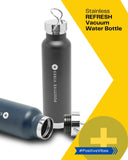 REFRESH Stainless Steel Water Bottle | Positive Vibes