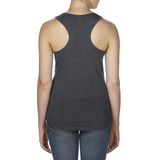 SOM - Ladies Racerback Tank Top, Charcoal