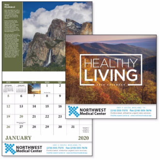PE98 - 2020 Calendar, Healthy Living