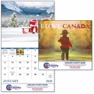 PE98 - 2020 Calendar, I Love Canada