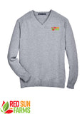 Red Sun Farms - Men's V-Neck Sweater
