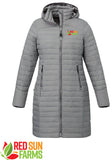 Red Sun Farms - Women's Silverton Long Packable Insulated Jacket