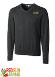 Red Sun Farms - Lakemont Tri-Blend Mens V-Neck Pullover Sweater