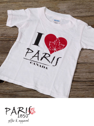 Paris 1850 - Toddler T-Shirt "I Heart Paris"