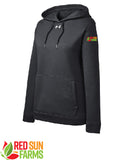 Red Sun Farms - Under Armour Ladies Hustle Pullover Hooded Sweatshirt