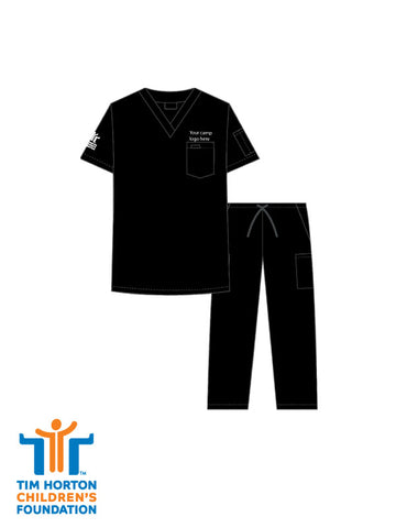 Tims Uniform US - Unisex Drawstring Scrub Set