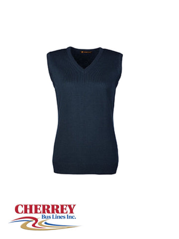 Cherrey Bus Lines - Ladies Sweater Vest