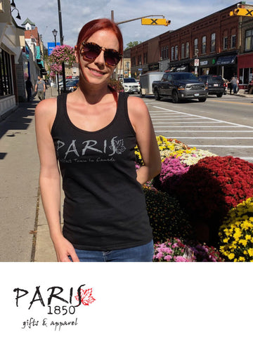 Paris 1850 - Basic Black, Ladies Tank